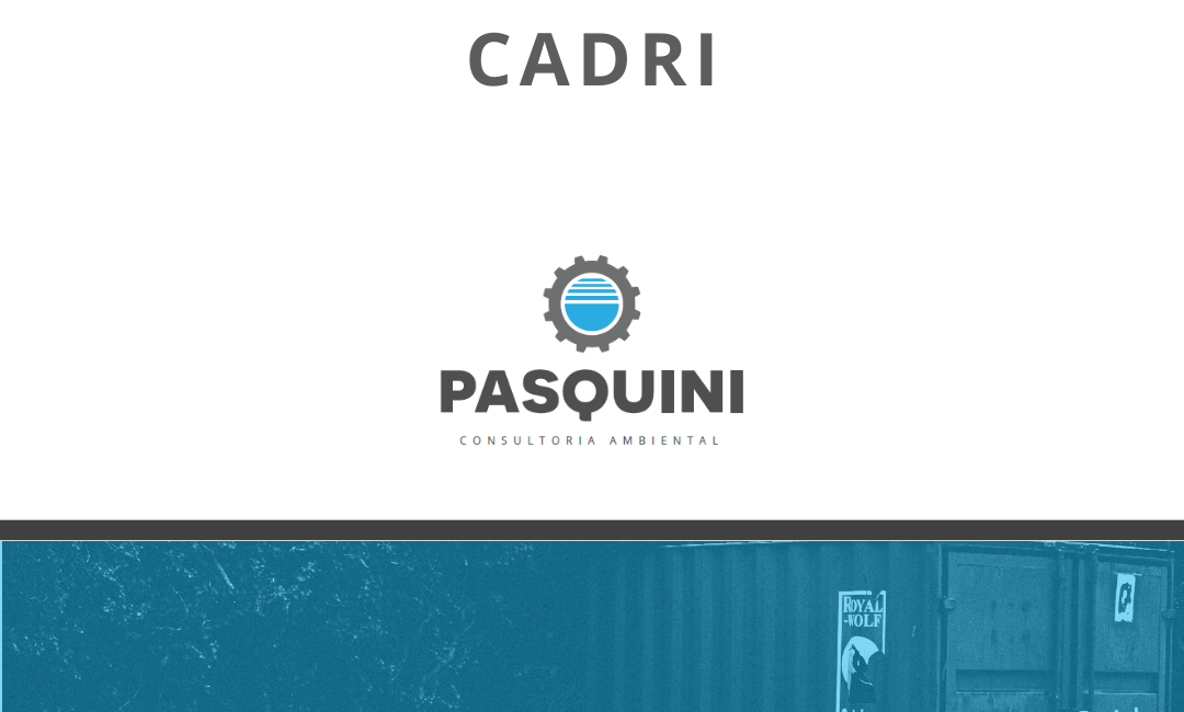 Certificado de Movimentação de Resíduos de Interesse CADRI CETESB