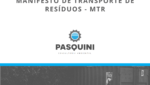 Manifesto de Transporte de Resíduos - MTR